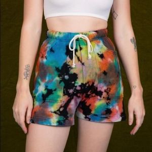 Big Bud Press Rainbow Magic Waters Lightweight Sweat Shorts, XS